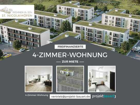 NEU 4-Zimmer-Wohnung in den St. Nicolaihöfen (EG) 100 m²