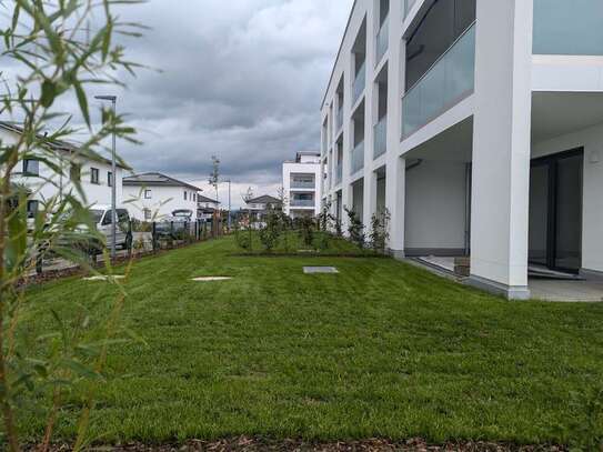 Neubau: Moderne 3-Zimmer Erdgeschosswohnung mit Garten!