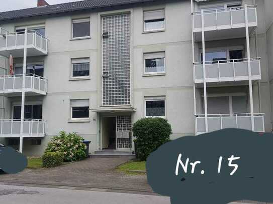 Modernisierte Wohnung mit drei Zimmern und Balkon in Recklinghausen