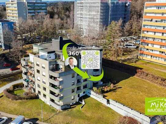 3-Zimmer-Wohnung in Leutkirch: Wohnen am Stadtrand mit traumhaftem Alpenpanorama