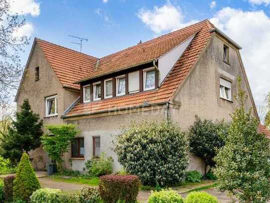 Voll vermietetes 2-Familienhaus mit Garten, Terrasse und Balkon in Lübbecke-Stockhausen