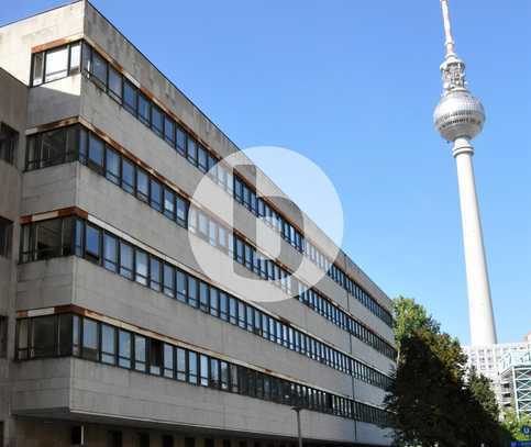 Helle Büroflächen in unmittelbarer Nähe zum Alexanderplatz zur Miete