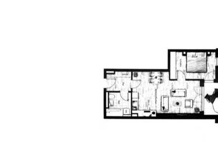 2-Zimmer-Wohnung mit Loggia in München-Allach ab 1.7.2024 - auch früher zu vermieten