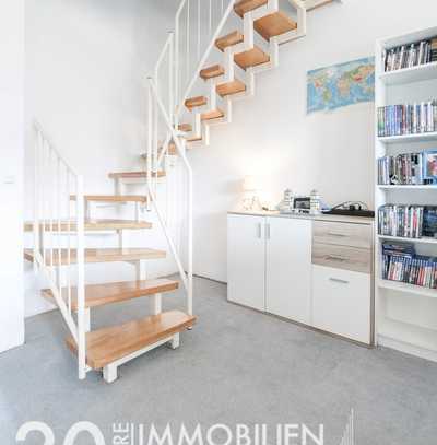 Begehrte 3-Zimmer-Maisonette-Wohnung 
mit 2 Balkonen im Österreichviertel !
Bast Bau Qualität!