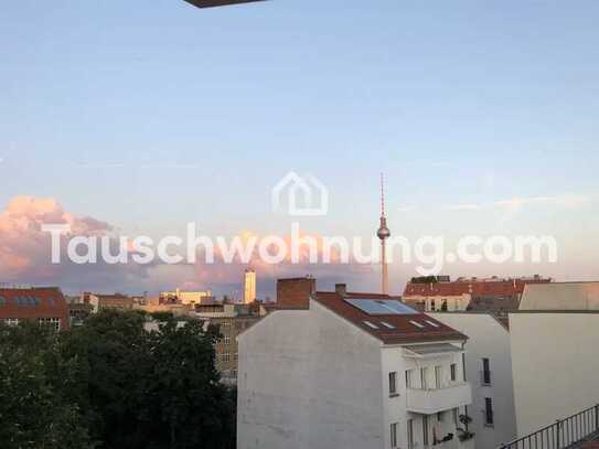 Tauschwohnung: Maisonette-Perle Dachterrasse 2 Zi, Mitte gg min 2 Zi