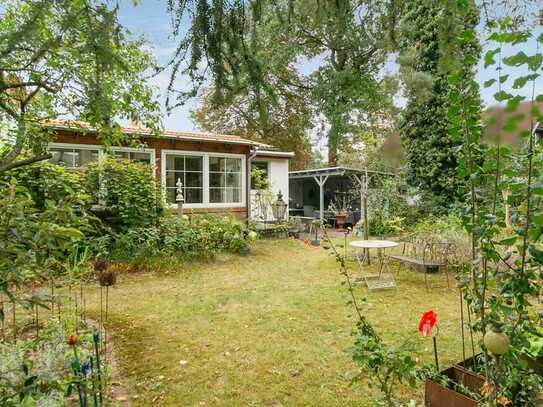 Schönes großes Baugrundstück mit bezugsfreiem Bungalow in Bestensee bei Berlin