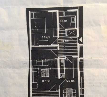 Exklusive 2-Raum-Penthouse-Wohnung mit Einbauküche in München Perlach mit Alpenblick