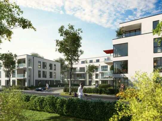 ERSTBEZUG: Stilvolle 2-Zimmer-Wohnung mit Balkon & Küche in Troisdorf
