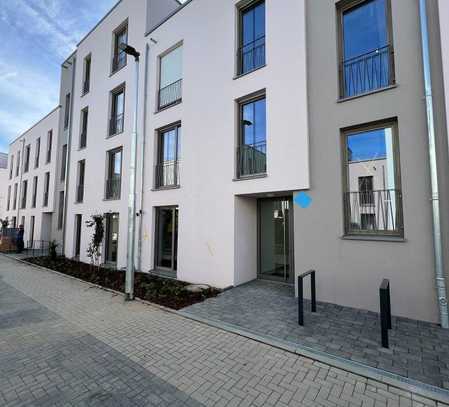 Erstbezug Neubau: Exklusive 3-Zimmer-Wohnung m. Balkon in attraktiver Lage, KFW55-Standard
