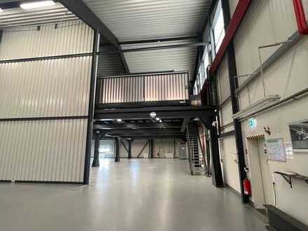 Hochwertige Gewerbehalle mit 2 Etagen zu vermieten - auf Wunsch weitere Büro/Wohneinheit verfügbar!