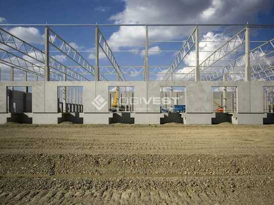 Projektierter Neubau einer Lager- und Logistikhalle in Gronau