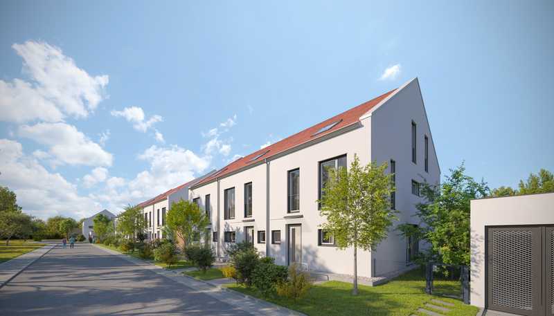 Modernes Reiheneckhaus mit Garten, Dachterrasse & direktem Tiefgaragenzugang