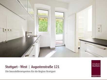 S-West | Attraktive, renovierte 3 Zi. Altbauetage mit großem Balkon, Ebk in solidem MFH u. v. m.
