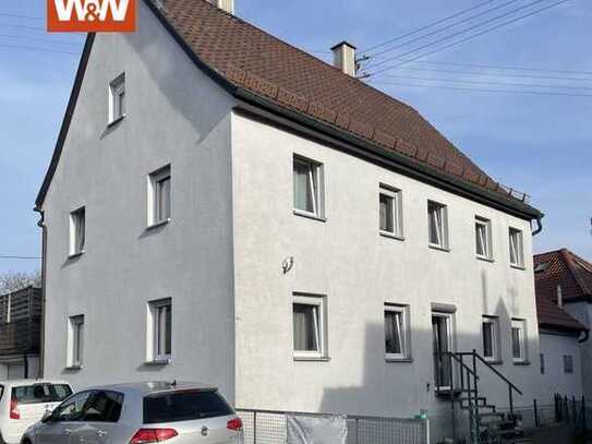 Zweifamilienhaus mit Garage, Terrasse und Anbau in Lindach - Erwerb des Nachbarhauses auch möglich!