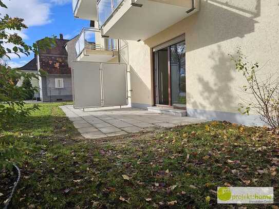 2-Zi.-Wohnung mit Süd-Ost-Terrasse und kl. Gartenanteil in Nürnberg Eibach - Erstbezug