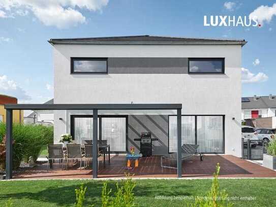 LUXHAUS! Kompakte Stadtvilla mit viel Garten! NIEDRIGENERGIEHAUS!