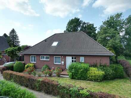 Vermieteter Bungalow in Hinte Haskamp auf großem Eigentumsgrundstück zu verkaufen!