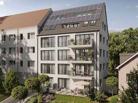 Charmante Stadtwohnung mit 1,5 Zimmern und großer sonniger Fensterfront
