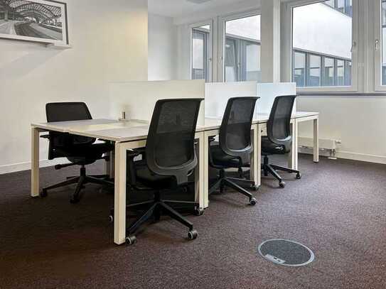 Coworking-Bereich in Regus Waidmarkt