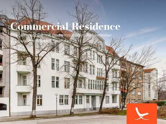 Commercial Residence - Pflegeimmobilie mit gemeinnützigem Ankermieter vis-à-vis der Altstadt Spandau