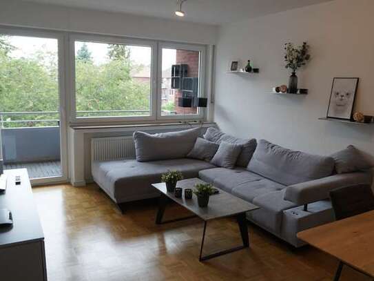 3-Zimmer-Wohnung mit Balkon und Einbauküche in Münster