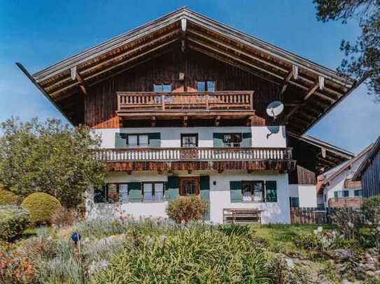 Alter Bauernhof mit Bergblick in Bad Tölz / Ellbach Bad Tölz