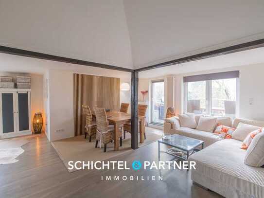 Hastedt | Helle Dachgeschoss-Wohnung mit 2 Terrassen in absoluter Top-Lage