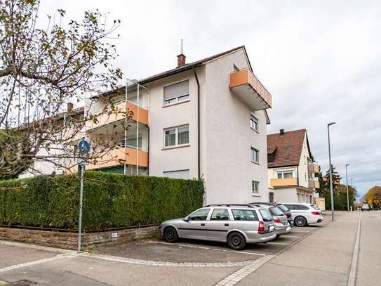 Modernisierte 3-Zimmer-Wohnung in Ludwigsburg mit Einbauküche