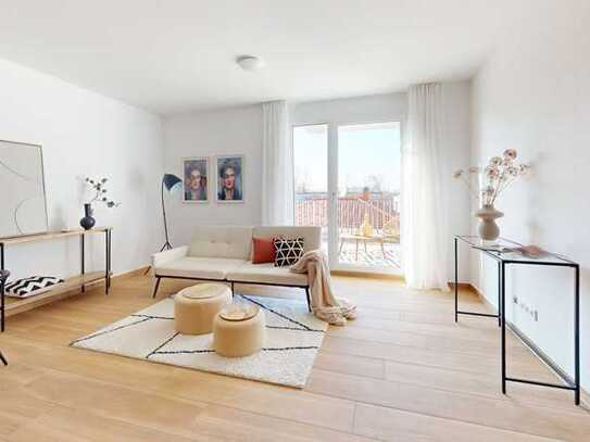 2-Zimmer-Obergeschosswohnung mit Balkon und EBK - Haus 9 OG 2.4