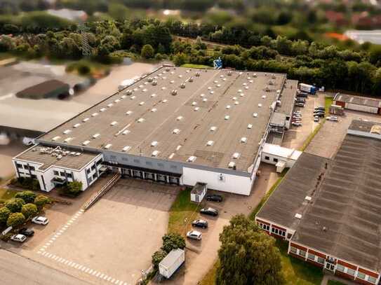 Lager- & Logistikareal 10.000 m² Warmhalle