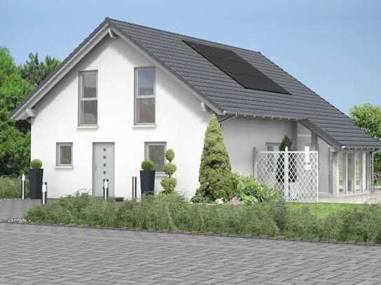 Raumwunder: Modernes EFH in Massivbauweise (EH 40) mit PV-Anlage..!