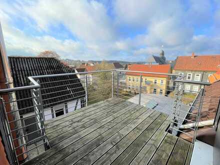 3-Zimmer-Wohnung im Stadtzentrum mit Süd-West-Balkon und Einbauküche