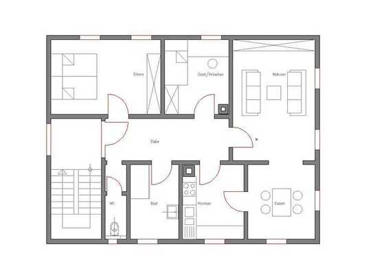 Attraktive 3,5-Zimmer-Wohnung mit EBK in Schramberg