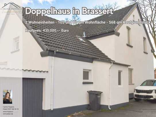 185 qm Wohnfläche für 1-2 Familien - 2-Familienhaus in Brassert