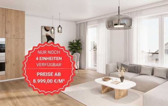 NEUBAU – Hochwertige 3-Zimmer-Dachgeschosswohnung mit 107 m² Wohn-/Nutzfläche in Waldtrudering