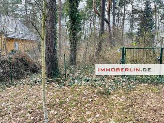 IMMOBERLIN.DE - Naturschönes Baugrundstück in idyllischer Lage im Berliner Speckgürtel