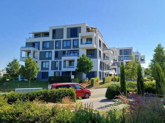 Exklusive helle barrierefreie 3 Zi ETW mit Loggia + Terrasse in TOP Lage Pforzheim-Tiergarten