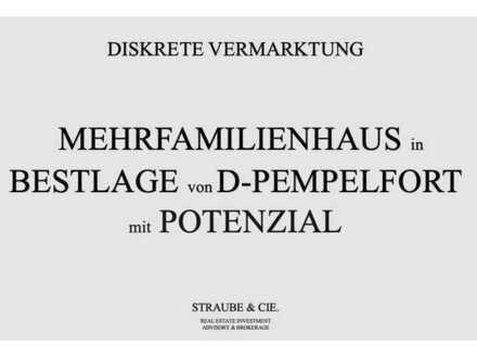 Mehrfamilienhaus / Bestlage von D-Pempelfort mit Potenzial