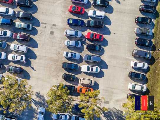 ca. 375 m² befestigte Freifläche mit Verkaufsbüro in Hammerbrook