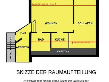 Sanierte 2,5-Zimmer-Dachgeschoss-Wohnung in Sinsheim-Dühren