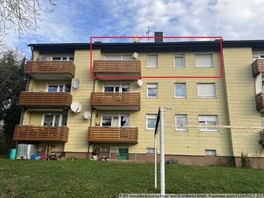 Für Eigennutzung oder Kapitalanlage: Gemütliche 2-Zimmer-Wohnung mit Balkon und schönem Ausblick