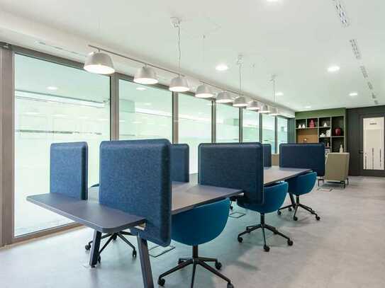 Coworking-Bereich in Regus Airport