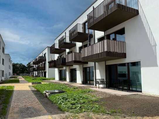 Hochwertiges Wohnen: Neubauwohnung in Basdorf mit Terrasse, barrierefrei