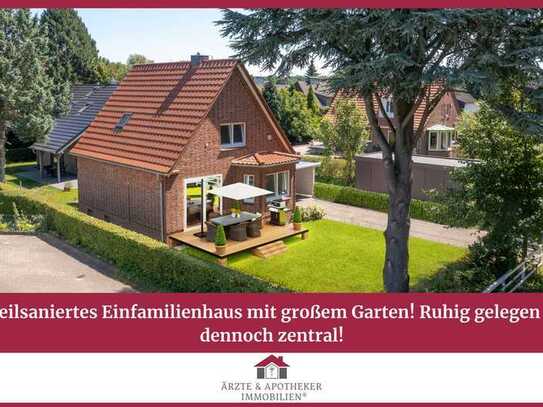 Teilsaniertes Einfamilienhaus mit großem Garten! Ruhig gelegen & dennoch zentral!