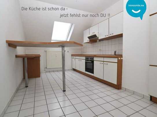 Kaßberg • Einbauküche • zur Miete • 2-Raum Wohnung • Dachgeschoss • jetzt anrufen