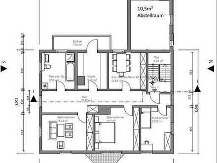 Moderne , attraktive 4-Zimmer-Wohnung in Steinbach mit Badewanne und Dusche