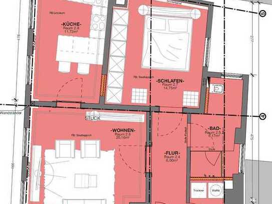 Hochwertige 2,5 Zimmer Wohnung im Herzen der Altstadt