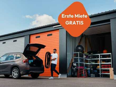 Erste Miete Gratis! 35 m² Garagen & Lagerflächen mit Strom zur Miete