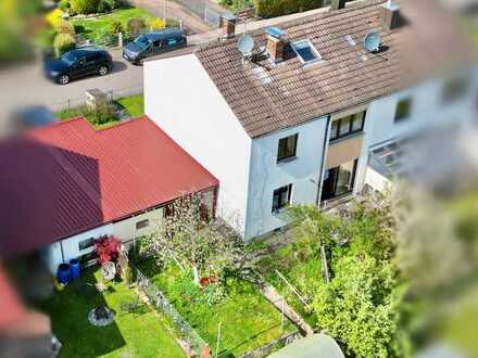 NEU: FAMILIENFREUNDLICHE DOPPELHAUSHÄLFTE AUF SCHÖNEM SÜD-GRUNDSTÜCK