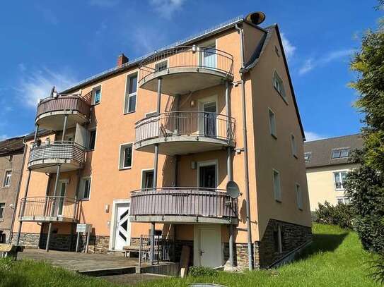 Gemütliche 3-Zimmer-Wohnung mit Balkon und Blick ins Grüne